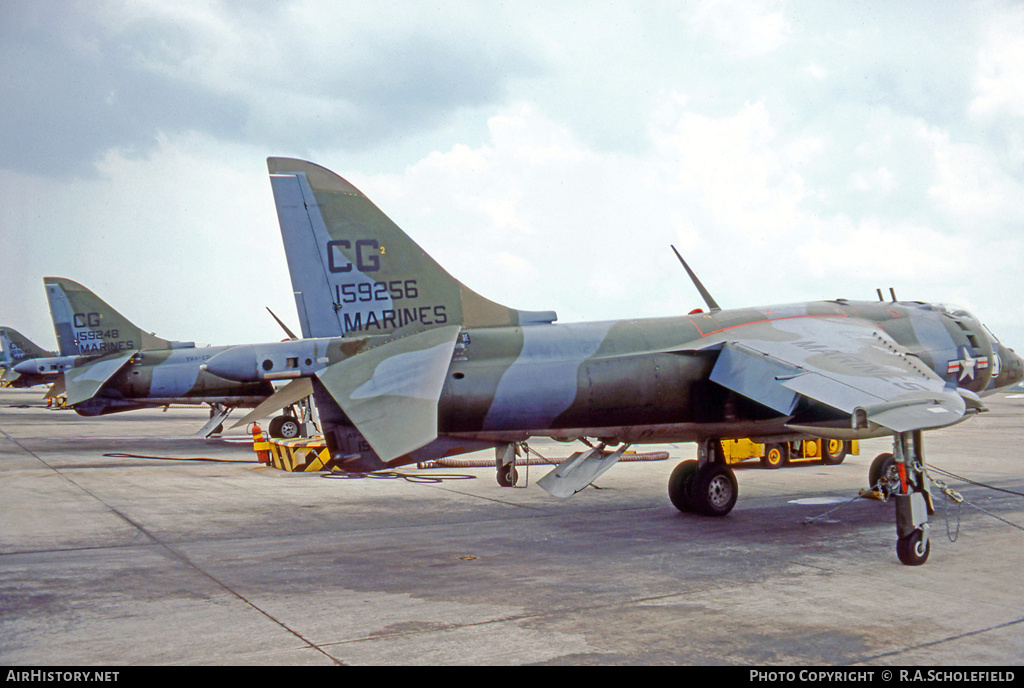 Aircraft Photo of 159256 | Hawker Siddeley AV-8A Harrier | USA - Marines | AirHistory.net #68418