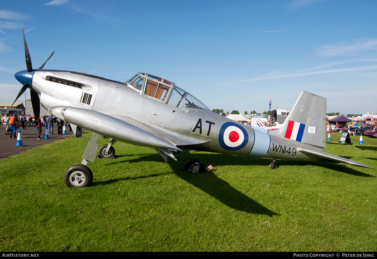 Aircraft Photo of WN149 | Boulton Paul P-108 Balliol T2 | UK - Air Force | AirHistory.net #68421