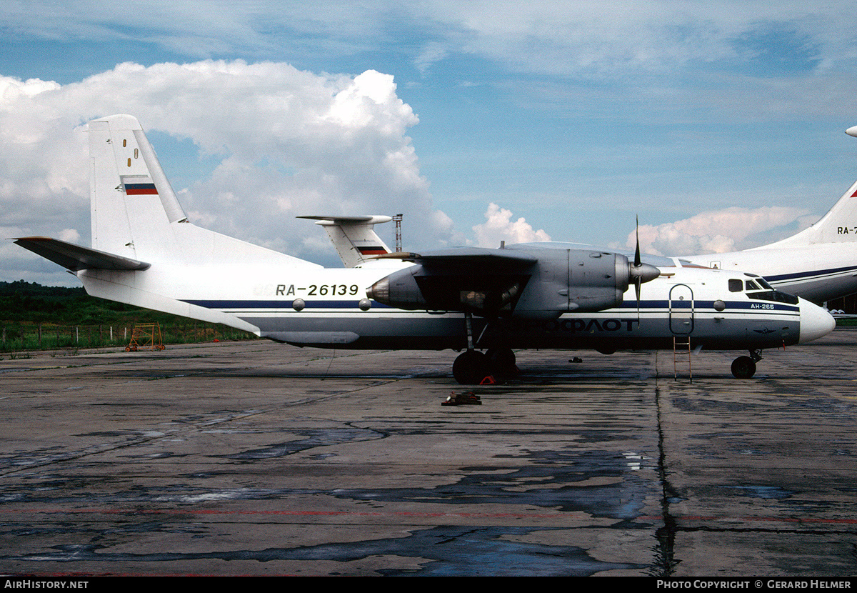 Aircraft Photo of RA-26139 | Antonov An-26B | Aeroflot | AirHistory.net #68423