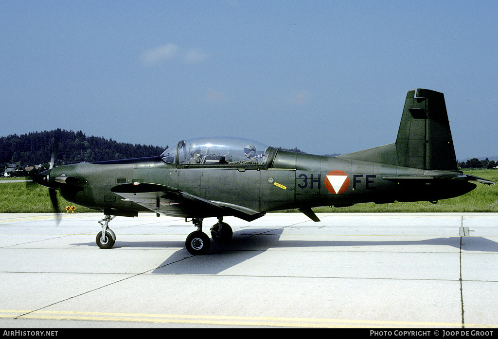 Aircraft Photo of 3H-FE | Pilatus PC-7 | Austria - Air Force | AirHistory.net #68427