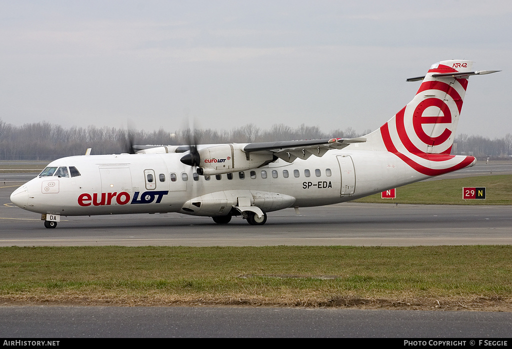 Aircraft Photo of SP-EDA | ATR ATR-42-500 | EuroLOT | AirHistory.net #68436