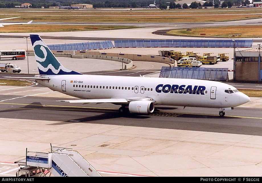 Aircraft Photo of EC-GUI | Boeing 737-4Y0 | Corsair | AirHistory.net #68471