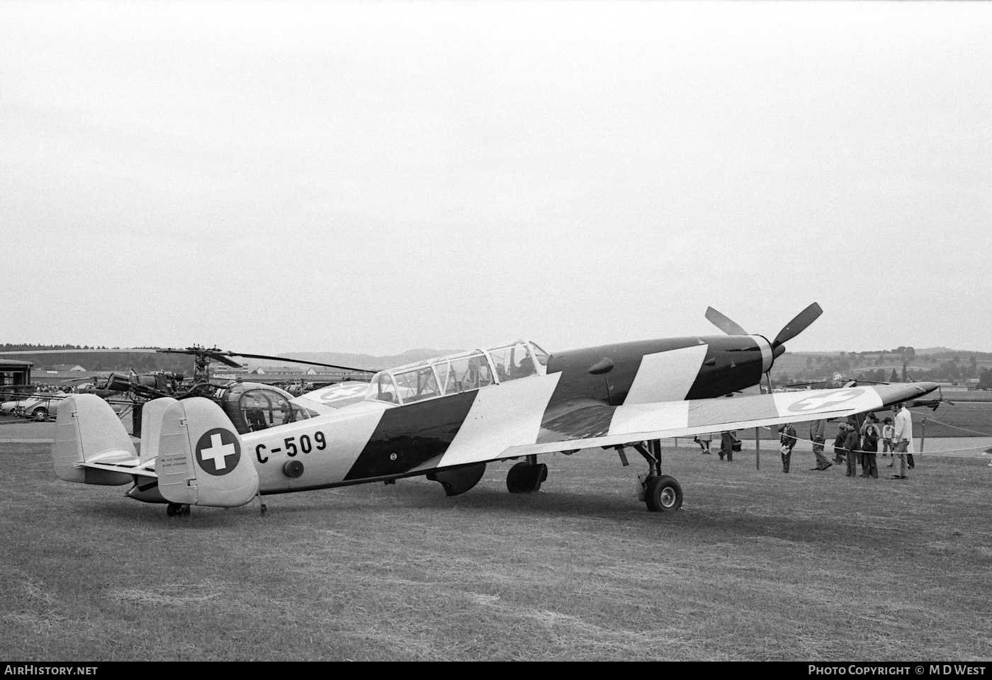 Aircraft Photo of C-509 | F+W C-3605 | Switzerland - Air Force | AirHistory.net #68488