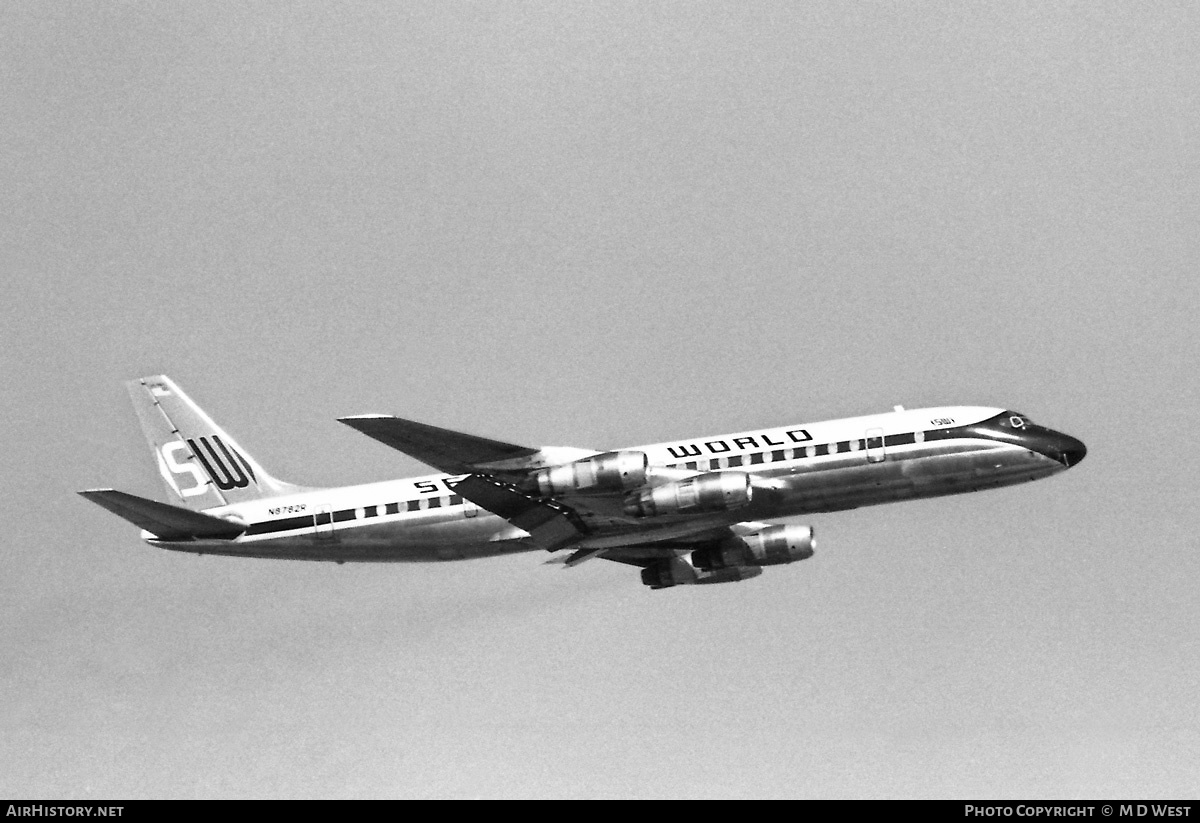 Aircraft Photo of N8782R | Douglas DC-8-54CF Jet Trader | Seaboard World Airlines | AirHistory.net #68492