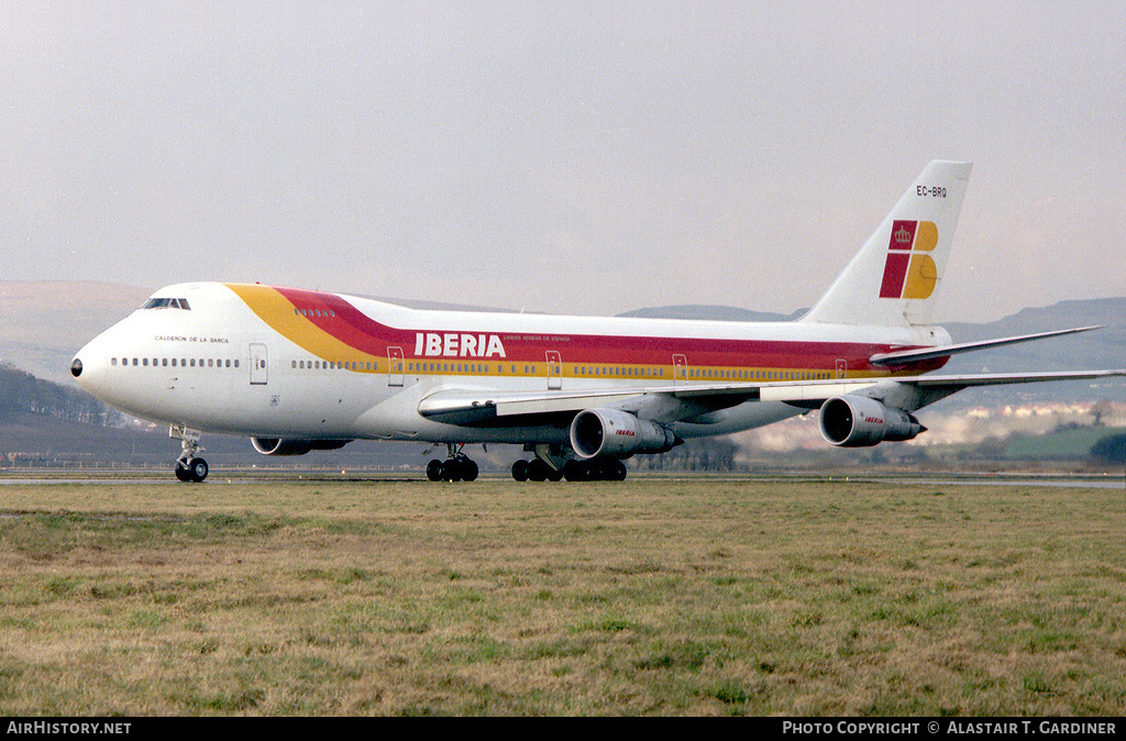 Aircraft Photo of EC-BRQ | Boeing 747-256B | Iberia | AirHistory.net #68498