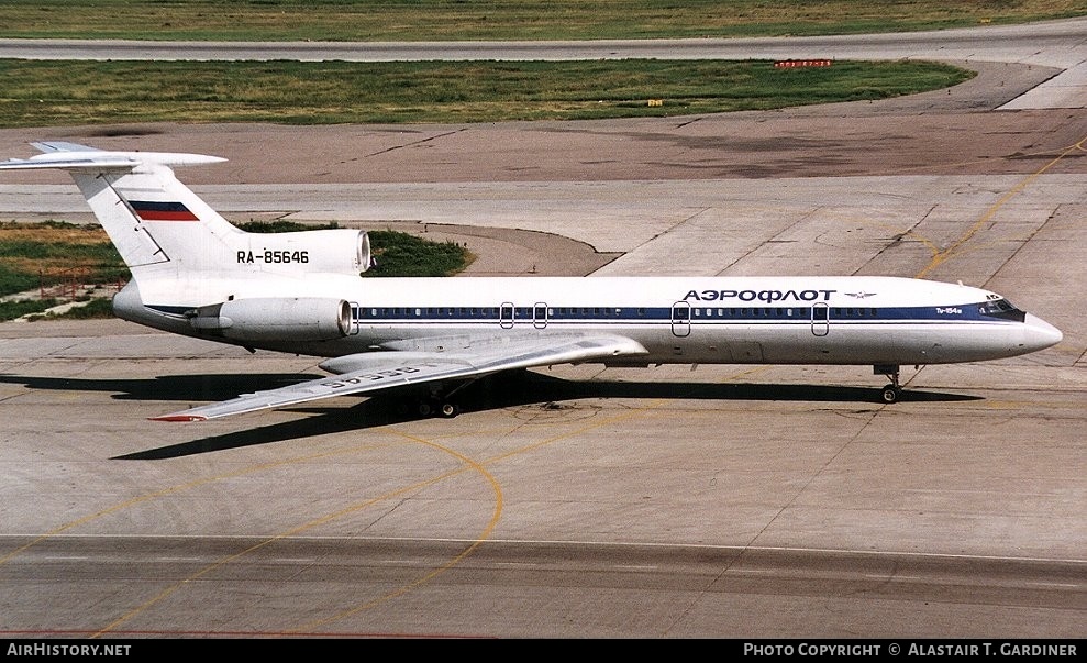 Aircraft Photo of RA-85646 | Tupolev Tu-154M | Aeroflot | AirHistory.net #68506