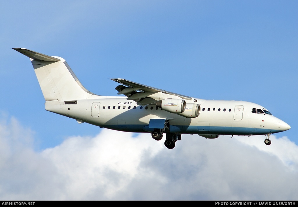 Aircraft Photo of G-JEAV | British Aerospace BAe-146-200 | Flybe - British European | AirHistory.net #68509