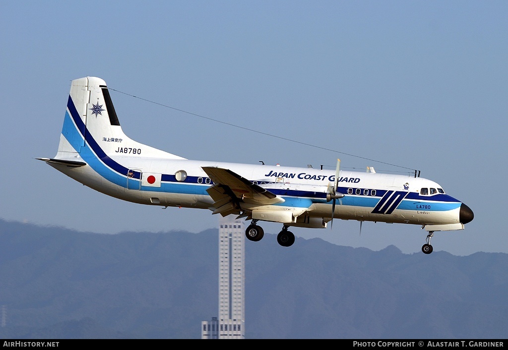 Aircraft Photo of JA8780 | NAMC YS-11A-214 | Japan Coast Guard | AirHistory.net #68515