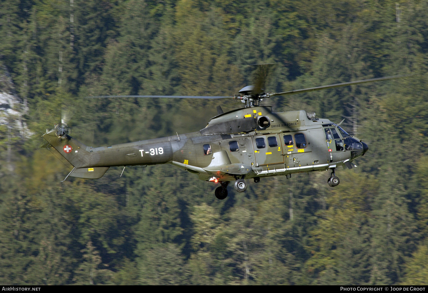 Aircraft Photo of T-319 | Aerospatiale TH89 Super Puma (AS-332M1) | Switzerland - Air Force | AirHistory.net #68518