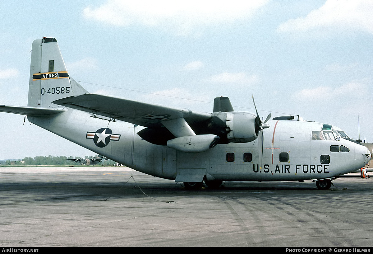 Aircraft Photo of 54-585 / 0-40585 | Fairchild UC-123K Provider | USA - Air Force | AirHistory.net #68520
