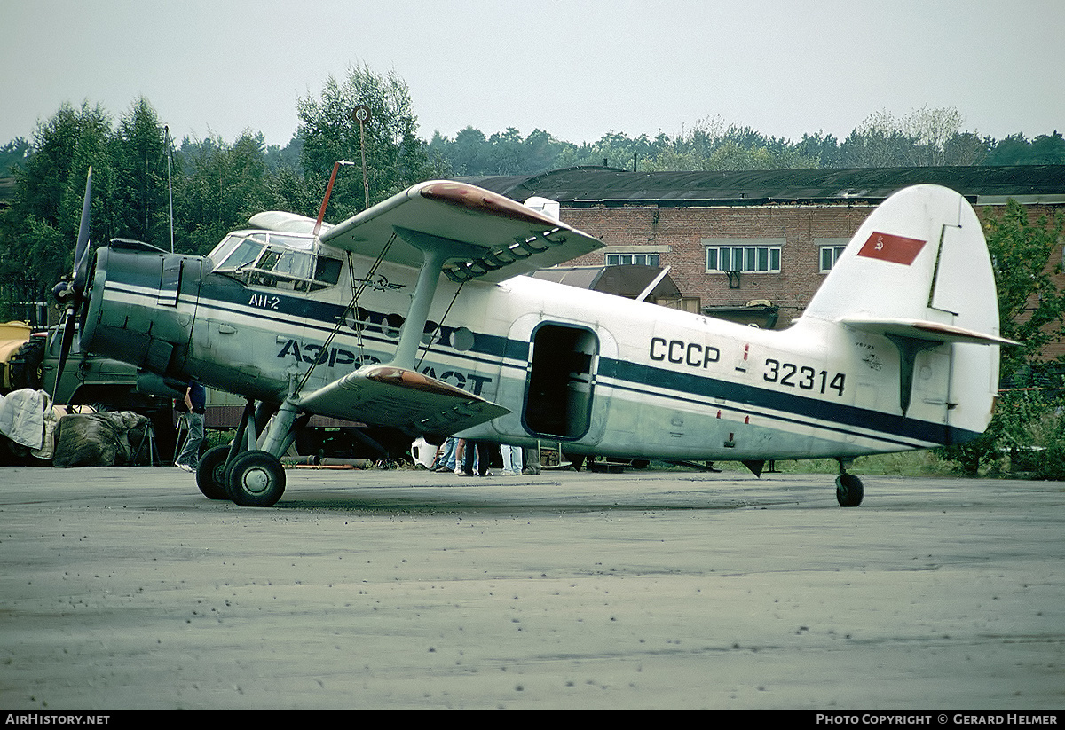 Aircraft Photo of CCCP-32314 | Antonov An-2TP | Aeroflot | AirHistory.net #68543