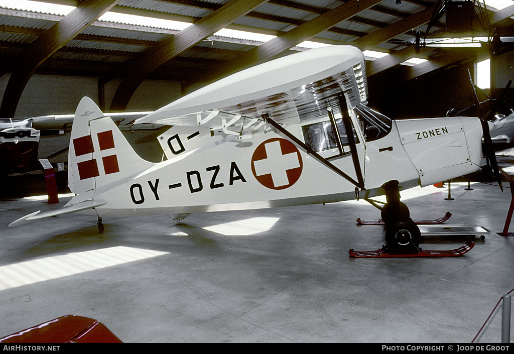 Aircraft Photo of OY-DZA | SAI KZ IIIU-2 | Dansk Veteranflysamling | Zone-Redningskorpset - Zonen | AirHistory.net #68570