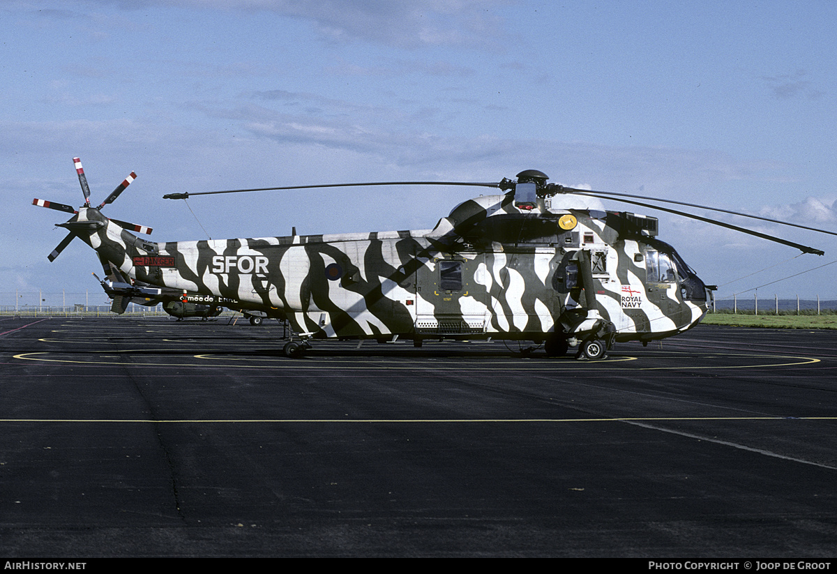 Aircraft Photo of ZA297 | Westland WS-61 Sea King HC4 | UK - Navy | AirHistory.net #68575