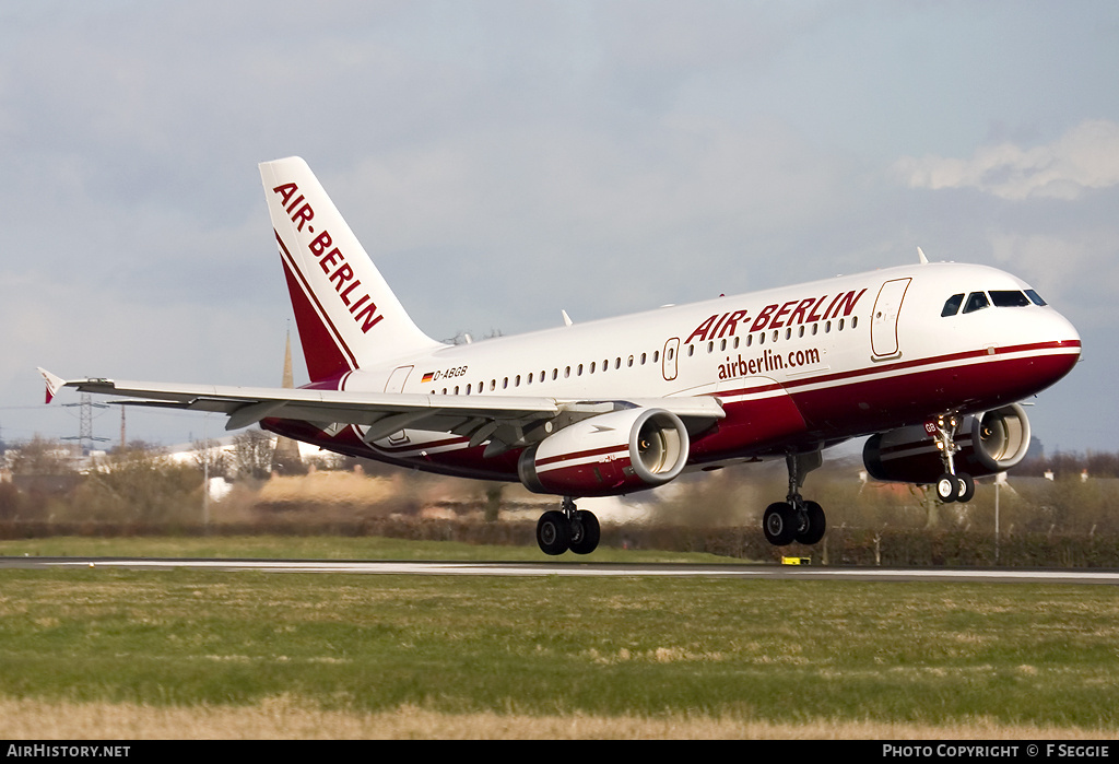 Aircraft Photo of D-ABGB | Airbus A319-132 | Air Berlin | AirHistory.net #68577