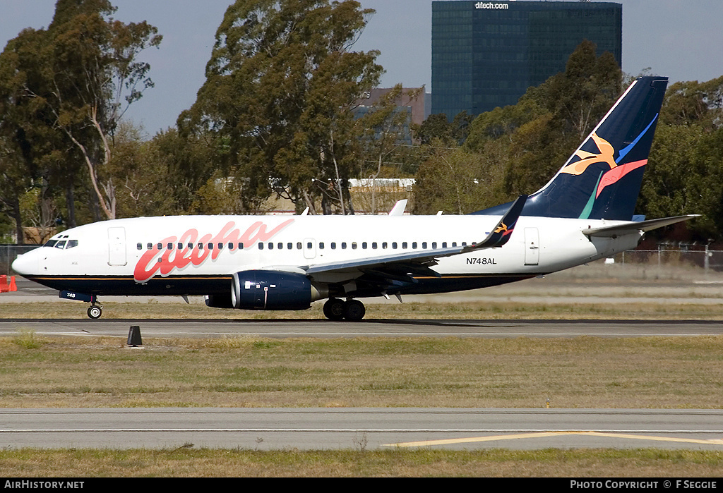 Aircraft Photo of N748AL | Boeing 737-76N | Aloha Airlines | AirHistory.net #68588