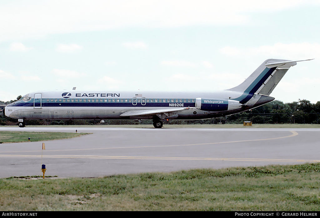 Aircraft Photo of N8920E | Douglas DC-9-31 | Eastern Air Lines | AirHistory.net #68591