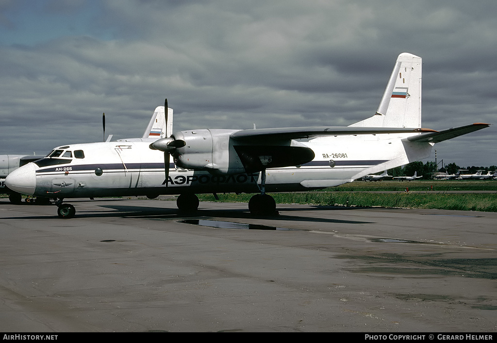 Aircraft Photo of RA-26081 | Antonov An-26B | Aeroflot | AirHistory.net #68599