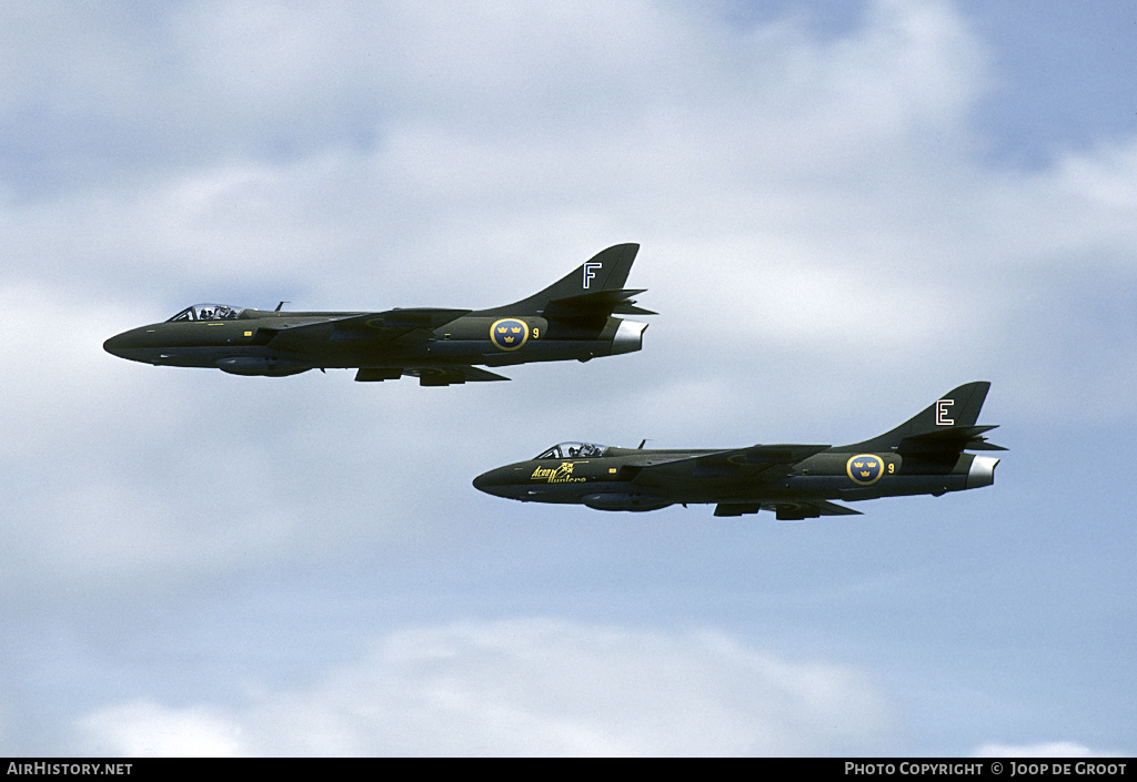 Aircraft Photo of SE-DXF | Hawker Hunter F58 | Sweden - Air Force | AirHistory.net #68604