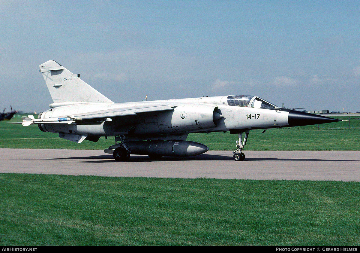 Aircraft Photo of C14-34 | Dassault Mirage F1M | Spain - Air Force | AirHistory.net #68605