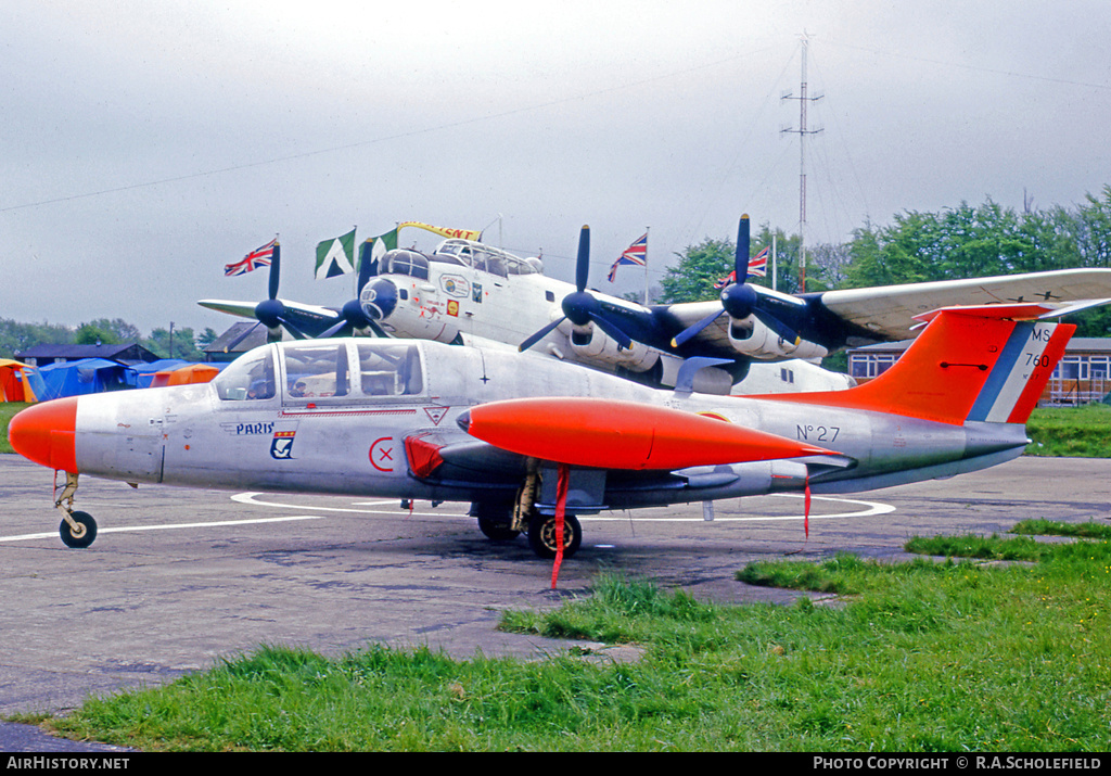 Aircraft Photo of 27 | Morane-Saulnier MS-760 Paris | France - Air Force | AirHistory.net #68609