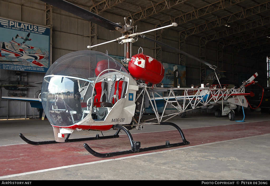 Aircraft Photo of M26-08 | Bell 47G-2 | Malaysia - Air Force | AirHistory.net #68641