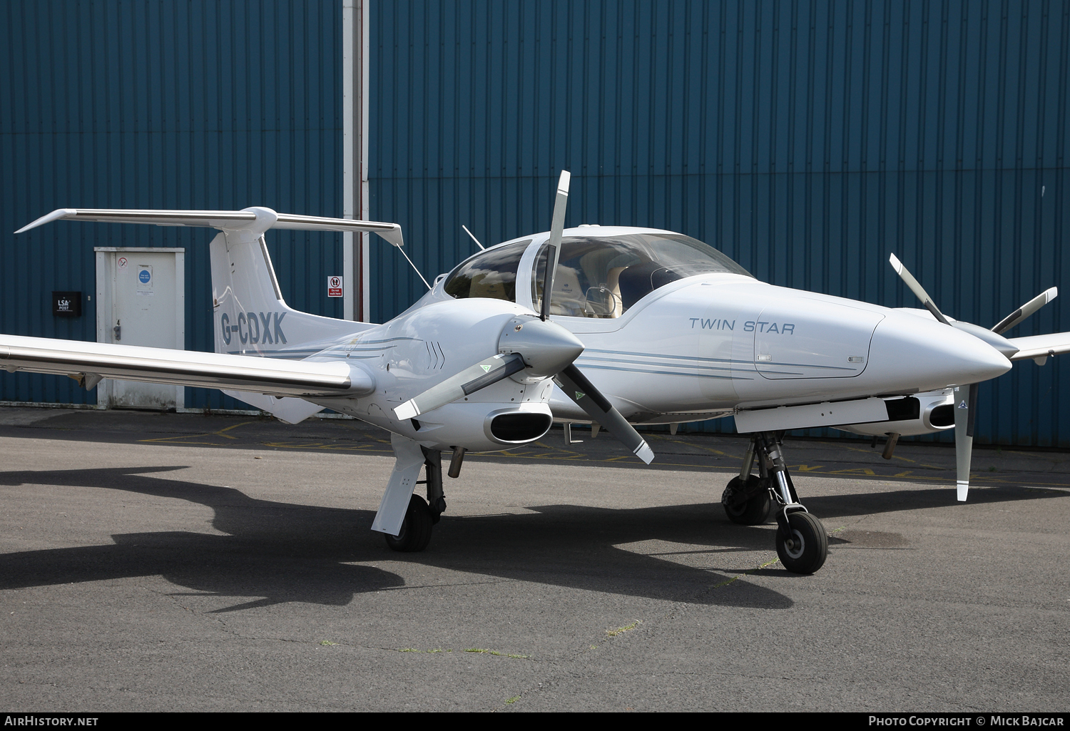 Aircraft Photo of G-CDXK | Diamond DA42 Twin Star | AirHistory.net #68656