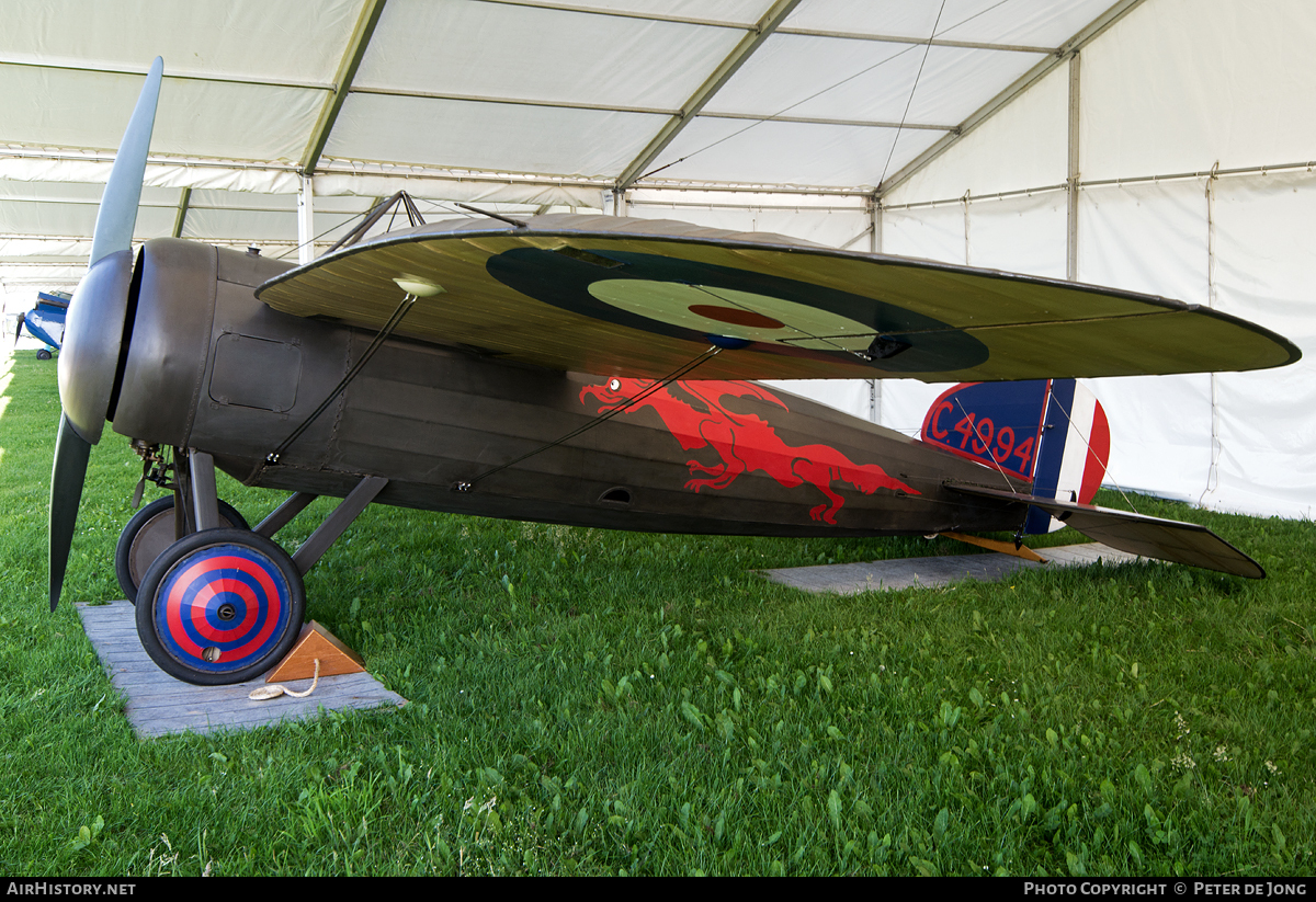 Aircraft Photo of G-BWLM / C4994 | Bristol M-1C (replica) | UK - Air Force | AirHistory.net #68664