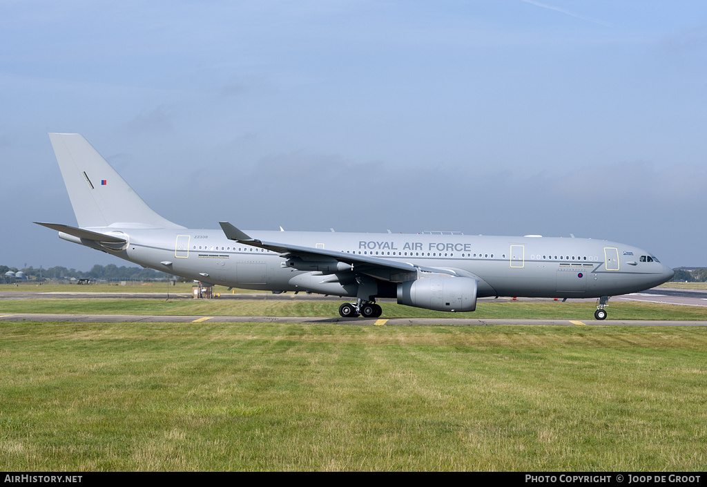 Aircraft Photo of ZZ338 | Airbus A330 Voyager KC3 (A330-243MRTT) | UK - Air Force | AirHistory.net #68669