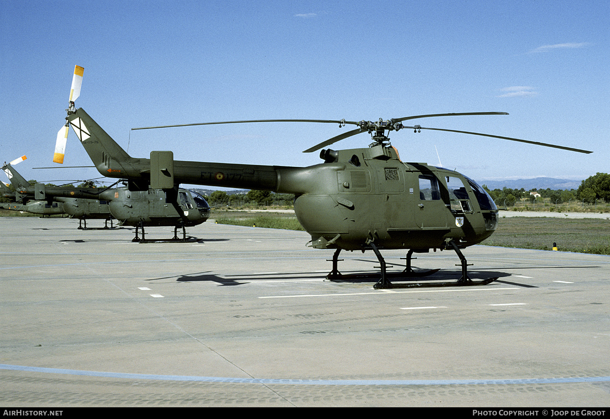 Aircraft Photo of HA15-76 | MBB BO-105GSH | Spain - Army | AirHistory.net #68670