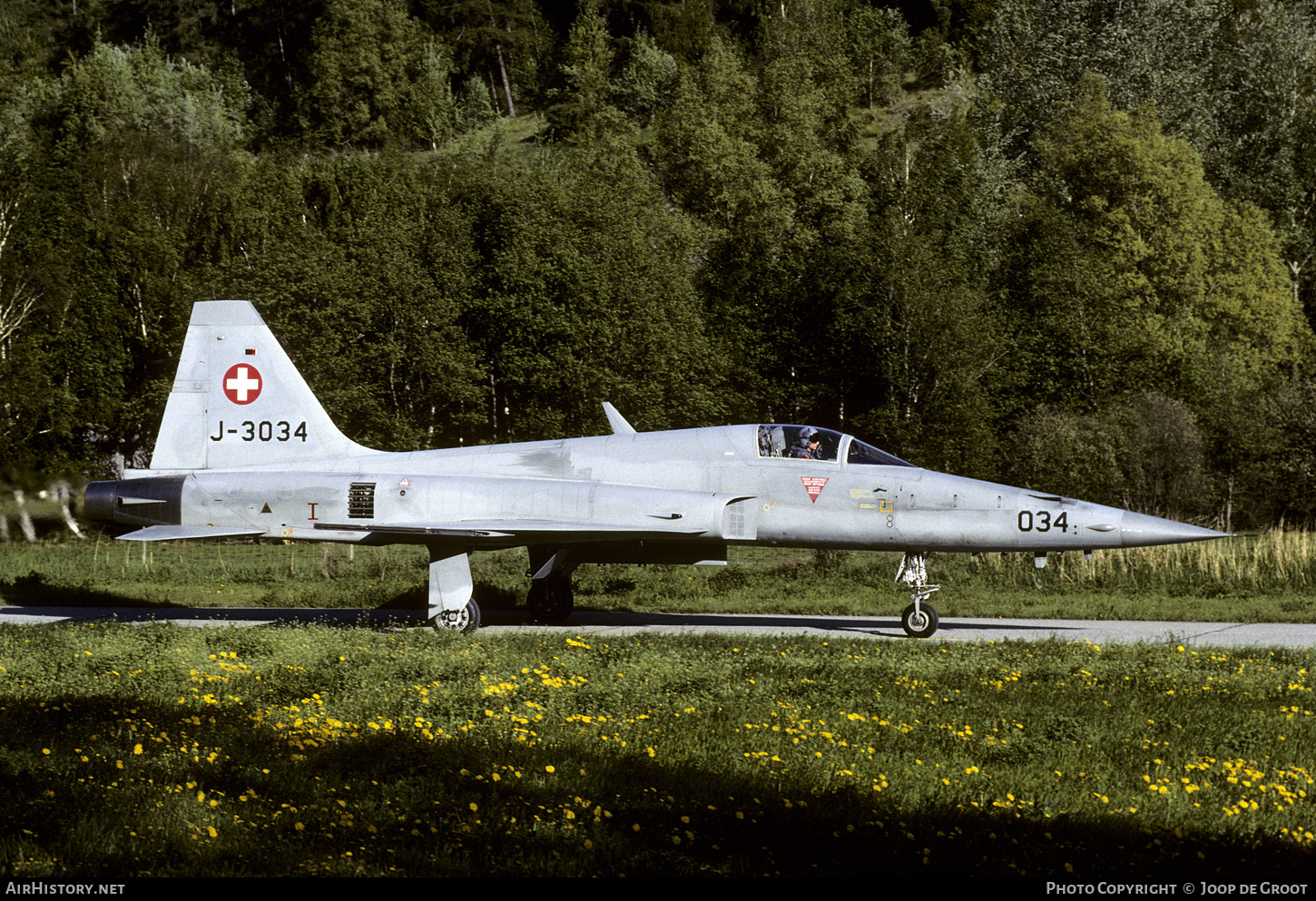 Aircraft Photo of J-3034 | Northrop F-5E Tiger II | Switzerland - Air Force | AirHistory.net #68679