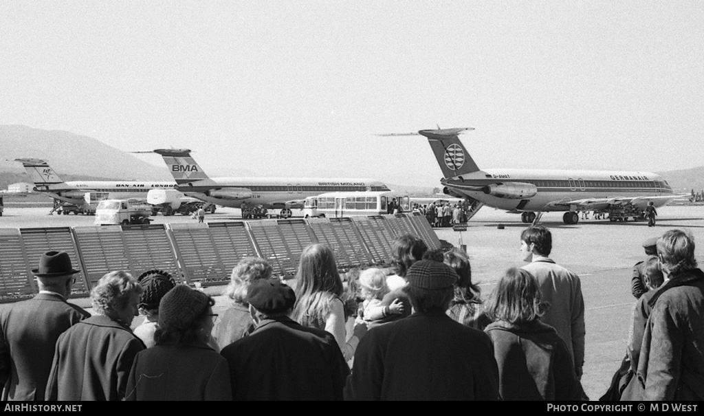 Aircraft Photo of D-AMAT | BAC 111-524FF One-Eleven | Germanair | AirHistory.net #68689