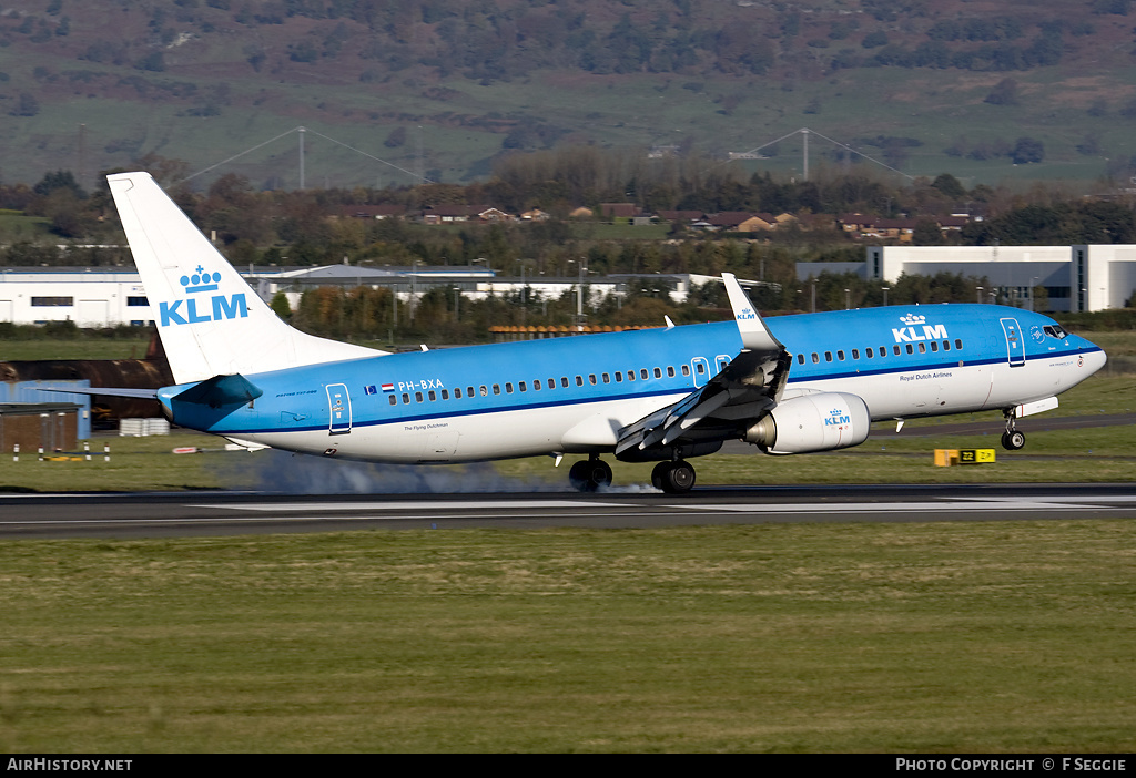 Aircraft Photo of PH-BXA | Boeing 737-8K2 | KLM - Royal Dutch Airlines | AirHistory.net #68691