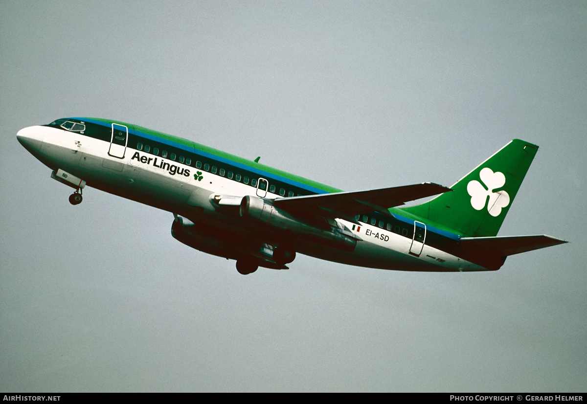 Aircraft Photo of EI-ASD | Boeing 737-248C | Aer Lingus | AirHistory.net #68700