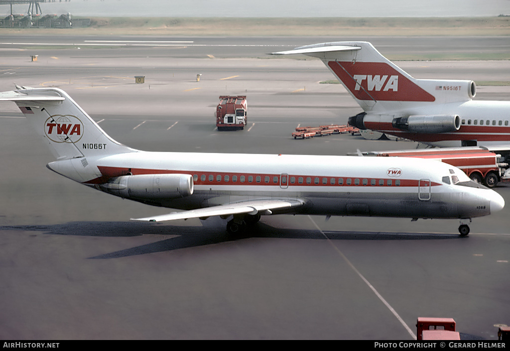 Aircraft Photo of N1066T | Douglas DC-9-15 | Trans World Airlines - TWA | AirHistory.net #68702