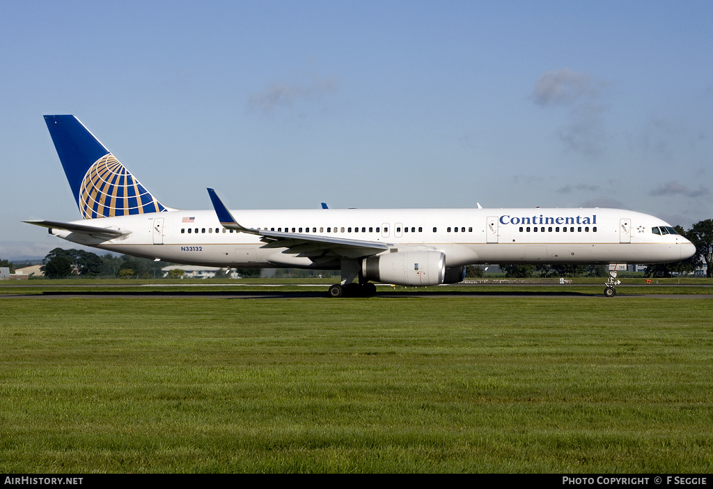 Aircraft Photo of N33132 | Boeing 757-224 | Continental Airlines | AirHistory.net #68704