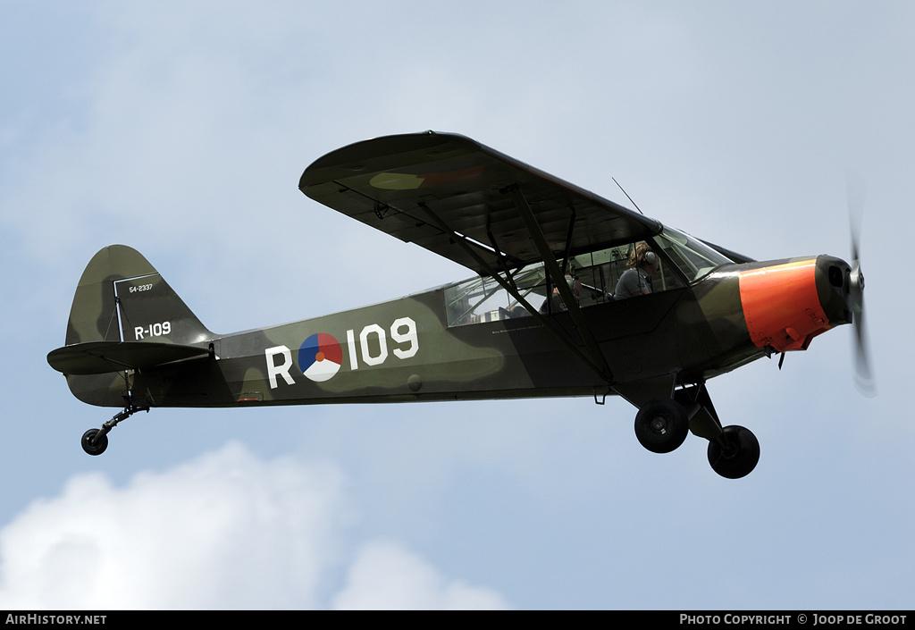 Aircraft Photo of PH-GAZ / R-109 | Piper PA-18-135 Super Cub | Koninklijke Luchtmacht Historische Vlucht | Netherlands - Air Force | AirHistory.net #68706