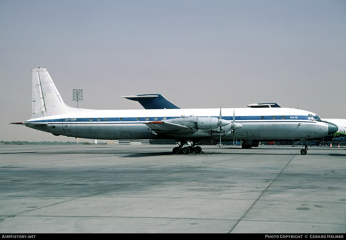 Aircraft Photo of EX-026 | Ilyushin Il-18Gr | AirHistory.net #68719