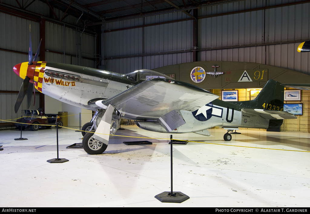 Aircraft Photo of N7715C / NL7715C / 413334 | North American P-51D Mustang | USA - Air Force | AirHistory.net #68722
