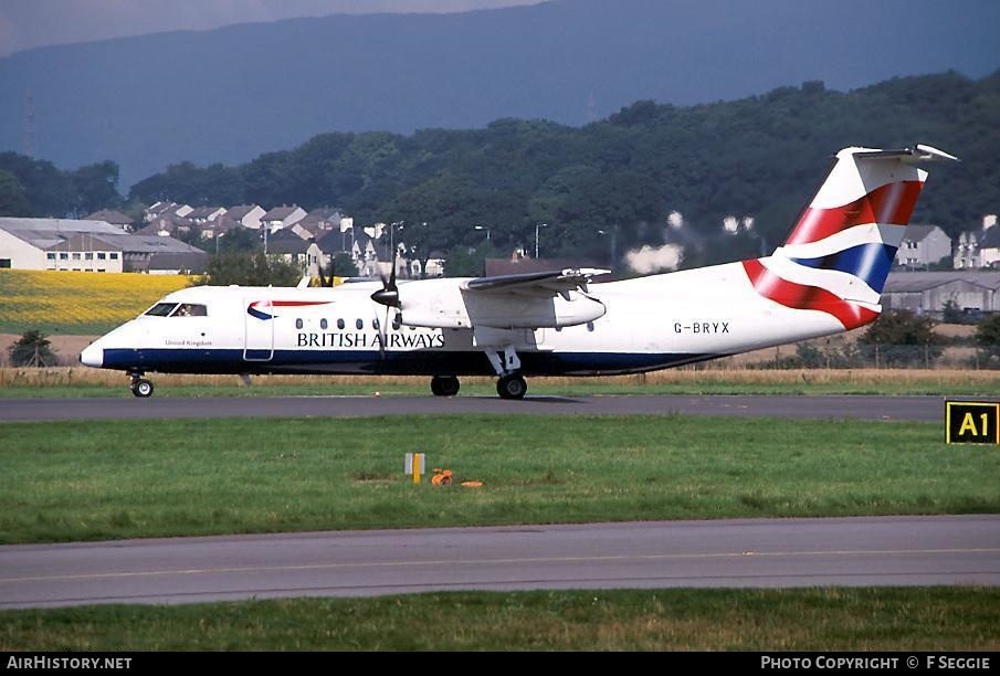 Aircraft Photo of G-BRYX | Bombardier DHC-8-311Q Dash 8 | British Airways | AirHistory.net #68733