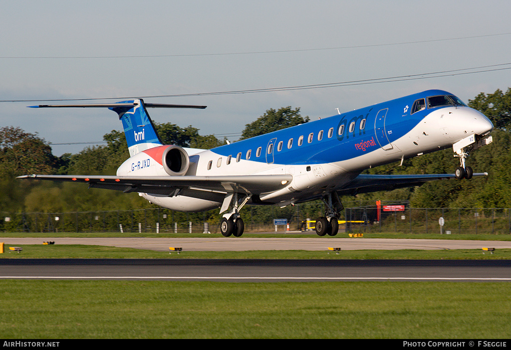 Aircraft Photo of G-RJXD | Embraer ERJ-145EP (EMB-145EP) | BMI Regional | AirHistory.net #68734