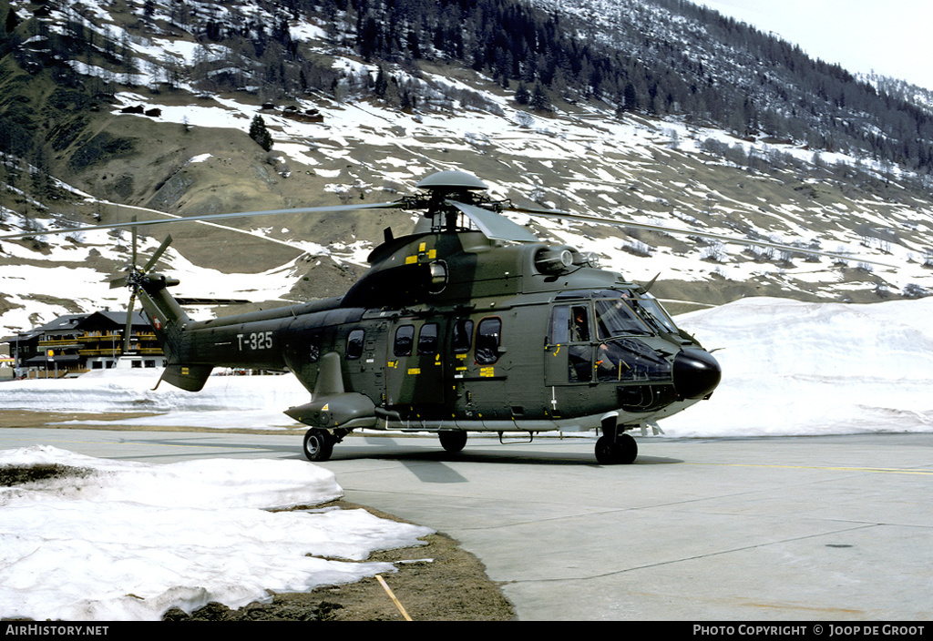 Aircraft Photo of T-325 | Aerospatiale TH89 Super Puma (AS-332M1) | Switzerland - Air Force | AirHistory.net #68745