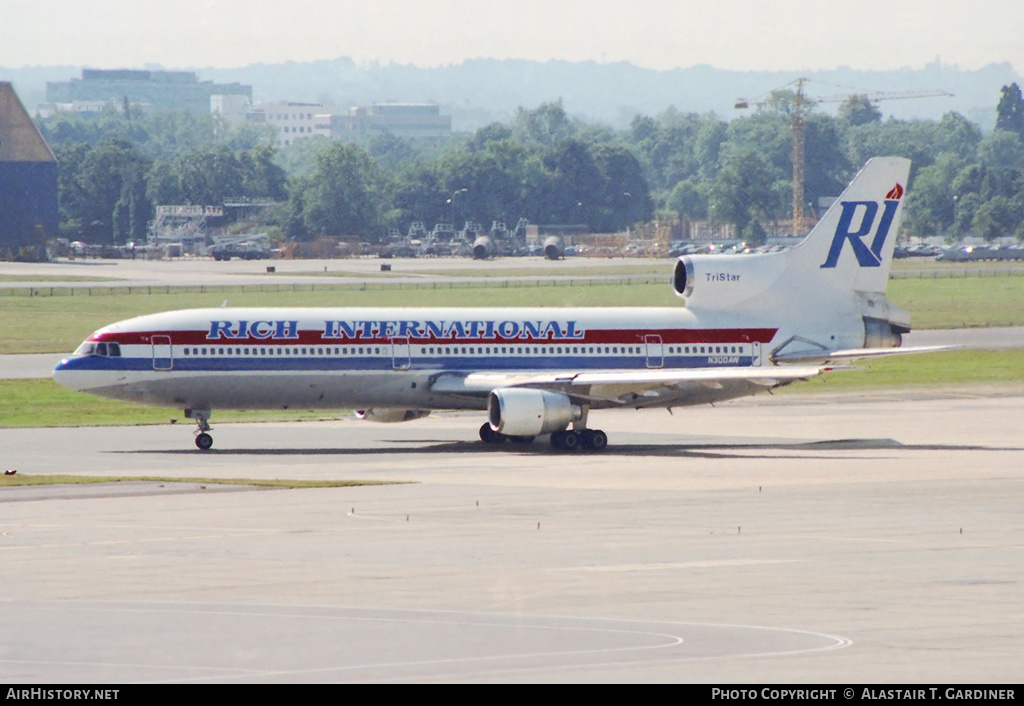 Aircraft Photo of N300AW | Lockheed L-1011-385-1 TriStar 1 | Rich International Airways | AirHistory.net #68753