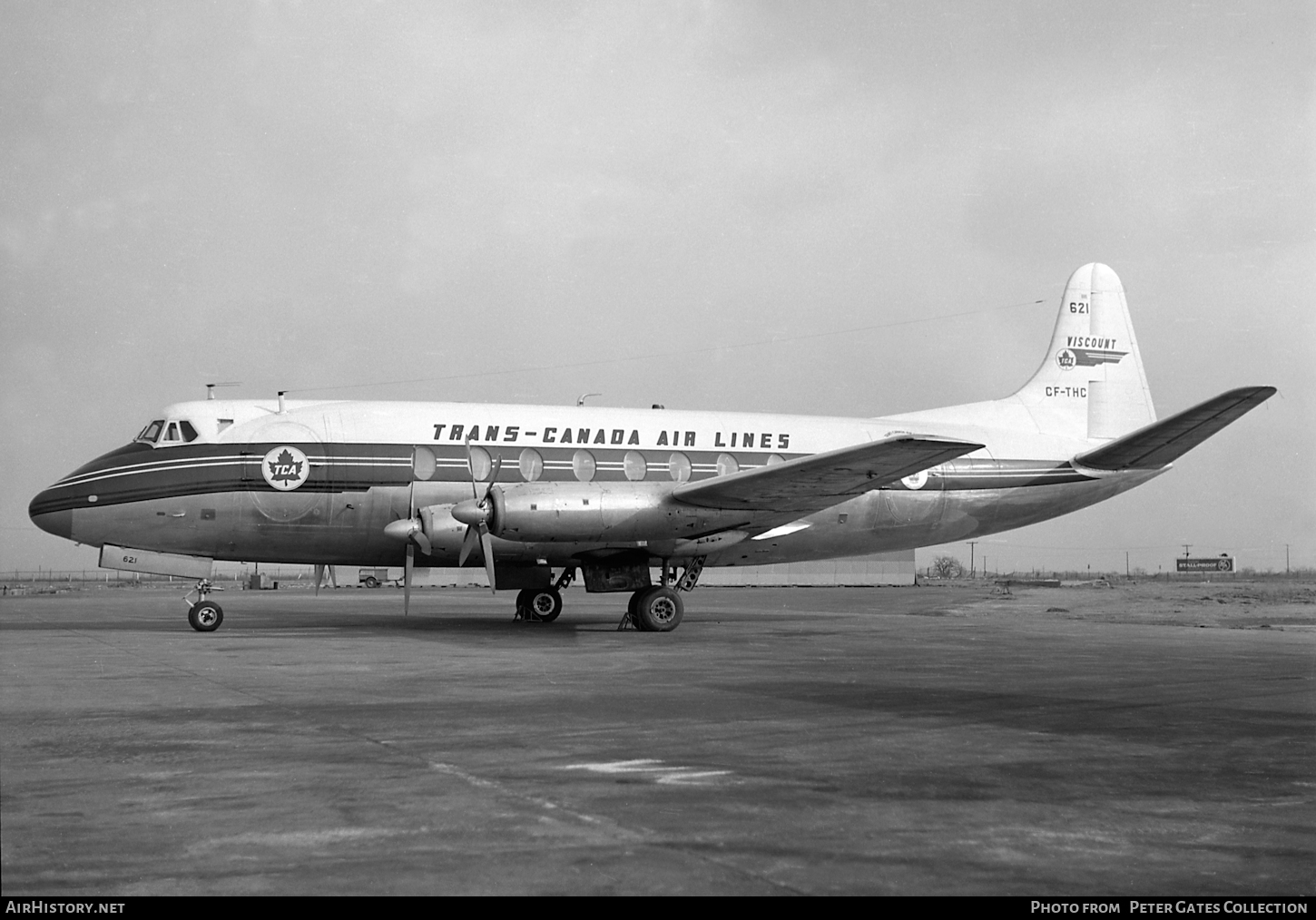 Aircraft Photo of CF-THC | Vickers 757 Viscount | Trans-Canada Air Lines - TCA | AirHistory.net #68756