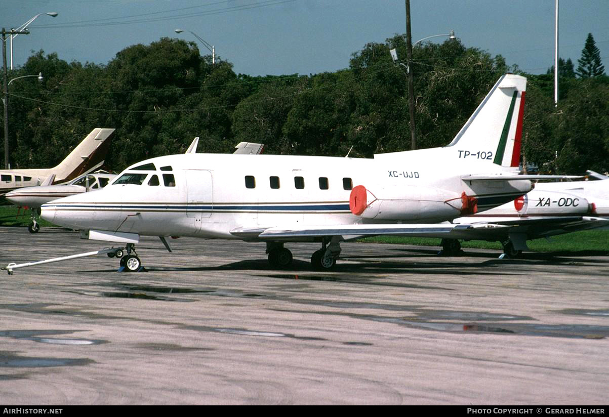 Aircraft Photo of TP-102 | North American Rockwell NA-380 Sabreliner 75A | Mexico - Air Force | AirHistory.net #68761