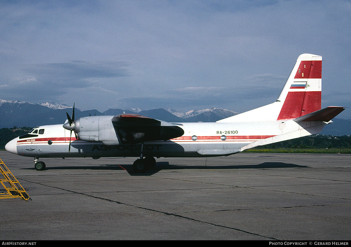 Aircraft Photo of RA-26100 | Antonov An-26B | Aeroflot | AirHistory.net #68764