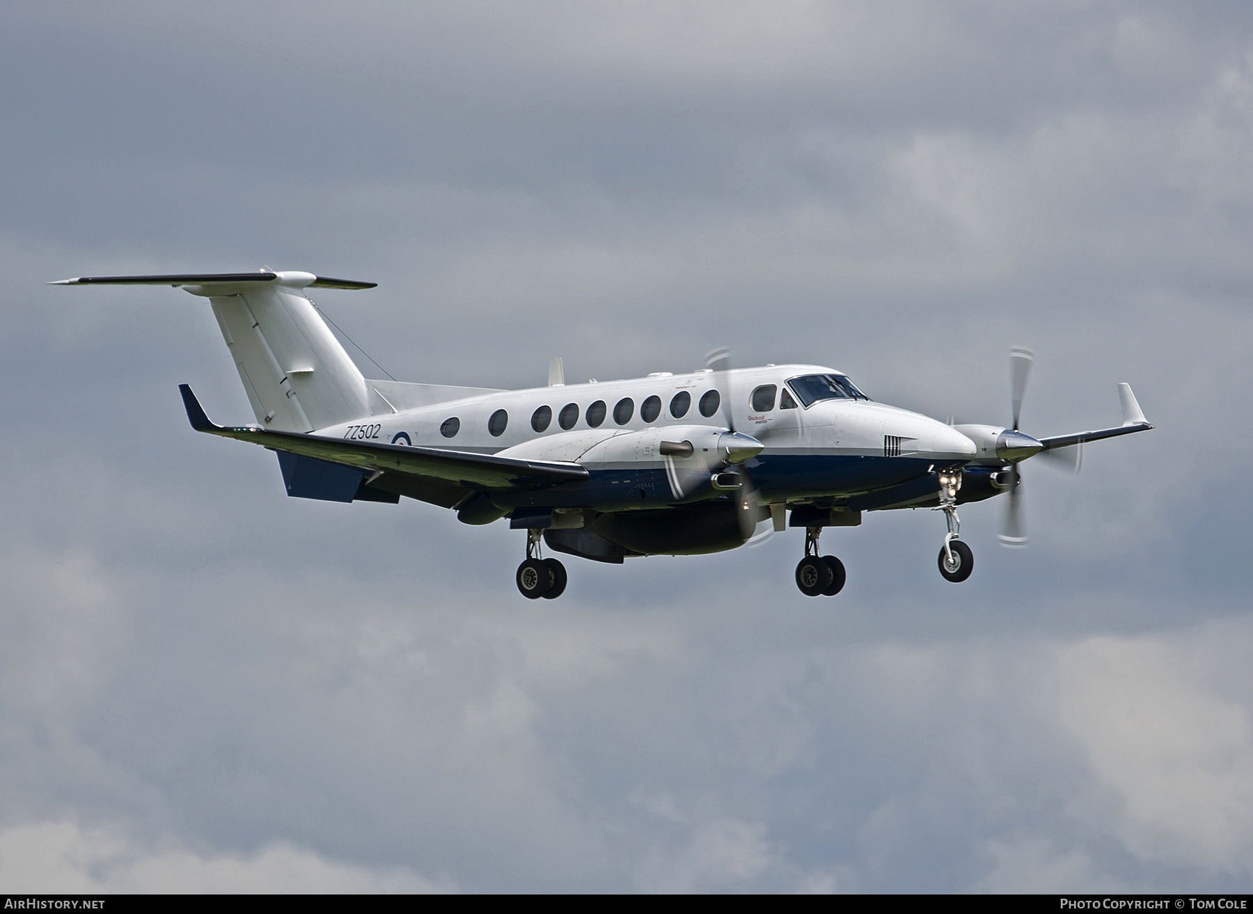 Aircraft Photo of ZZ502 | Hawker Beechcraft 350CER Avenger T1 (300C) | UK - Navy | AirHistory.net #68782