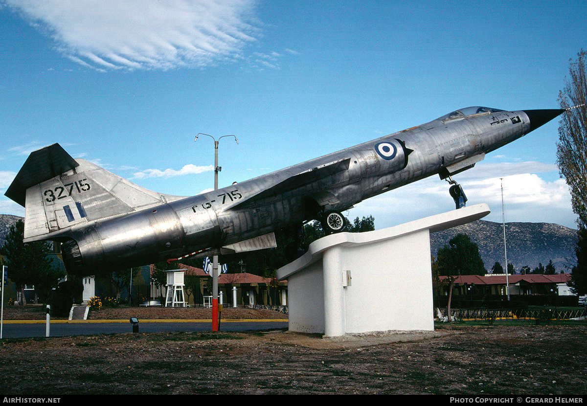 Aircraft Photo of 32715 | Lockheed F-104G Starfighter | Greece - Air Force | AirHistory.net #68786