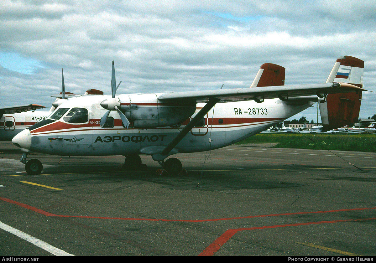 Aircraft Photo of RA-28733 | PZL-Mielec An-28 | Aeroflot | AirHistory.net #68788