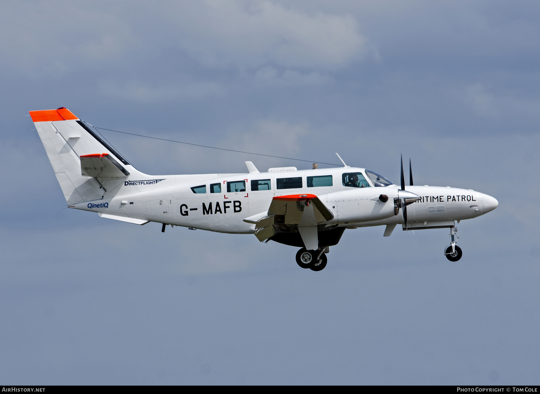 Aircraft Photo of G-MAFB | Reims F406 Caravan II | QinetiQ | AirHistory.net #68792