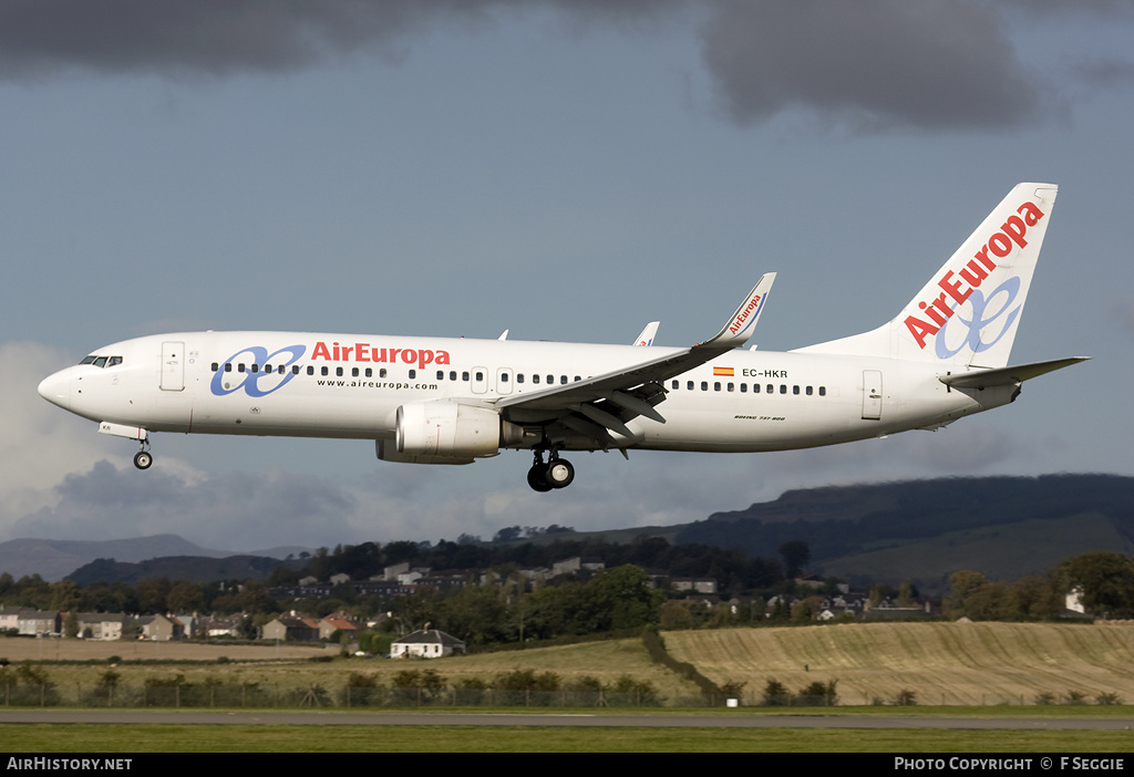 Aircraft Photo of EC-HKR | Boeing 737-85P | Air Europa | AirHistory.net #68795